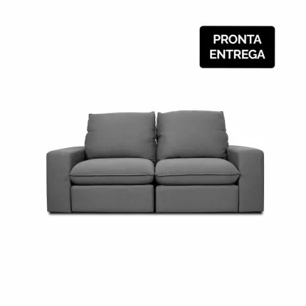 Sofá 2 Lugares Tuim Assento Retrátil e Encosto Reclinável